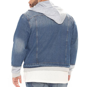 2025 Men's Loose Fit Casual Wear Best Style <b>Denim</b> <b>Jackets</b> for Unique Style Washed Hot Selling Wholesale <b>Denim</b> <b>Jackets</b> - Product Image 2