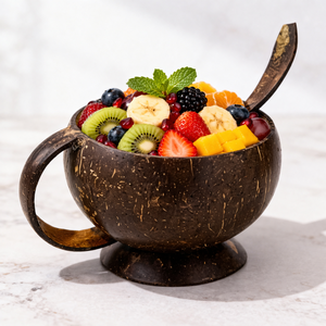 Eco Dining Coconut Shell Drinking Cup Featuring Natural Shell Material With Minimal Drinkware Appeal - Product Image 3