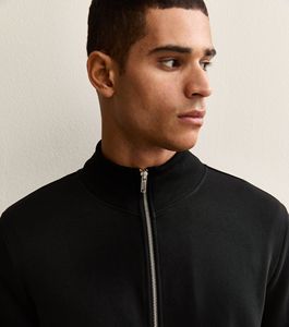 Sudaderas con capucha de calidad al por mayor, personalizadas, con cremallera, de forro polar y algodón, para hombre, deportivas, con cremallera corta, sudaderas con capucha para hombre - Product Image 2