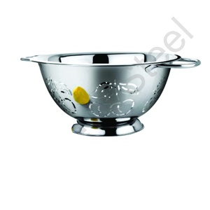 Famille Acier Inoxydable Légumes Fruits Nouilles Passoire Passoire avec Feuille Design Unique Passoire Panier - Product Image 1