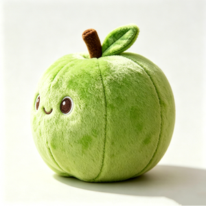 Peluche de Manzana Verde, Juguete de Peluche Suave para Niños de 2 a 4 Años, Unisex, Juguete Antiestrés, 11CM-30CM, Relleno de Algodón PP - Product Image 2