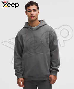 เสื้อฮู้ดดี้ผู้ชาย XEEP Custom Design ลายพิมพ์ฤดูหนาว ผ้าฝ้ายผสมโพลีเอสเตอร์ รุ่น XC-MH-08 มีกระเป๋า พิมพ์ลายด้วยเทคนิค Heat-Transfer ระบายอากาศได้ดี แห้งเร็ว - Product Image 3