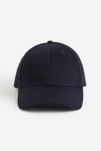 Gorra de Béisbol Unisex Azul Marino de 6 Paneles, Ajustable, de Sarga de Algodón, Estilo Casual - Product Image 6