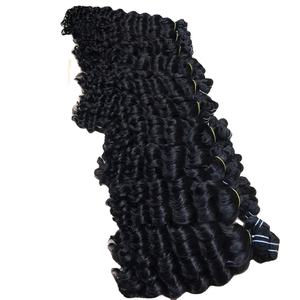 EXTENSION de cheveux humains Remy vierges de haute qualité avec Frontal attaché à la main, usine du Vietnam - Product Image 4