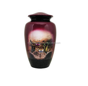 Urnas de Cremación de Aluminio con Diseño de Ángel Personalizado, para Cenizas Humanas o de Mascotas, Tamaño Grande, Estilo Americano, Marca CRAFT ASCENT, 220/200 Pulgadas Cúbicas - Product Image 5