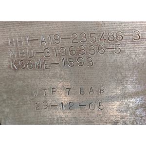 Recambio de Cilindro Principal Marino para Motor 9K98ME, Pieza de Repuesto Marina de Alta Resistencia, OEM de Segunda Mano - Product Image 3