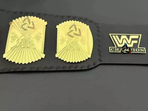 Cinturón de Campeonato de Lucha Libre Personalizado W-W-E Winged Eagle, Cinturón de Latón de 2 mm para Adultos - Placas de Metal Chapadas en Oro y Correa de Cuero - Product Image 5