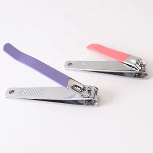 Coupe-ongles professionnel en acier inoxydable, lames courbes et droites, ouverture large, pour manucure des doigts et des orteils, ongles épais, durable - Product Image 6