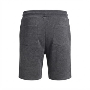 Pantalones Cortos Bermuda de Algodón de Color Liso para Hombre, con Cintura Elástica y Bolsillos, Estilo Casual Tejido Transpirable de Tiro Medio - Product Image 5