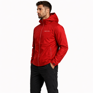 Chaqueta Impermeable Transpirable Ligera y Ecológica con Capucha, Repelente al Agua, Cómoda y Unisex, Chaquetas para Hombre - Product Image 4