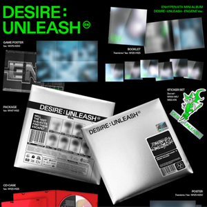 ENHYPEN HEESEUNG DESIRE UNLEASH ENGENE Ver. KPOP CD Coleccionable Oficial, Música, Regalo del Grupo de Chicos Coreanos, Mercancía para Todas las Edades, 7 Versiones - Product Image 3