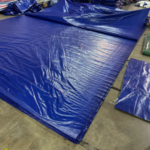 Bâche en PE bleu foncé, haute durabilité, usage intensif, grande capacité, couleurs et tailles au choix, imperméable, bâche de construction - Product Image 5