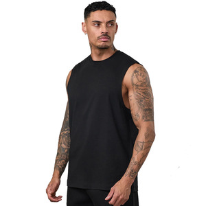Summer Polyester Knitted Mesh Gym Stringer Tank Top <b>for</b> <b>Men</b> Breathable Bodybuilding Sleeveless Fitness Muscle <b>Singlets</b> Workout - Product Image 2