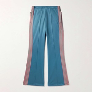 Pantalon de jogging ample en coton pour homme, taille haute, style décontracté, avec broderie et patchs déchirés, coupe évasée, personnalisable avec logo OEM - Product Image 5