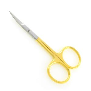 Tijeras Profesionales para Cutículas de Acero Inoxidable Curvadas con Hoja Afilada para Manicura y Belleza - Product Image 2