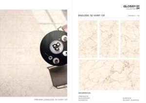 Azulejo de Porcelana Brillante de Diseño, 600x1200, Formato Grande, Superficie Pulida Premium, para Paredes y Pisos, Uso en Interiores y Exteriores - Product Image 5