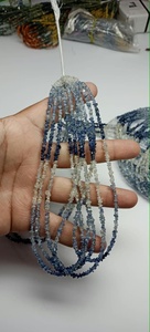 Zafiro Azul Natural Sombreado, Pulido, en Bruto, en Forma de Chips, Cuentas de 3*4mm a 4*5mm, para Joyería DIY, Venta al por Mayor, Joyería Preciosa - Product Image 5