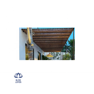 Malla de Sombra de Cuero Hecha a Medida - Diseño Rústico Moderno, Ecológica, Duradera, 100% Hecha a Mano, Para Uso Exterior, Suministro al por Mayor de Fábrica - Product Image 1
