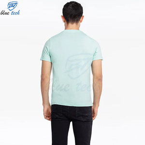 เสื้อยืดผู้ชายสั่งทำขายส่ง พิมพ์ลายตามสั่ง ผ้าฝ้าย 100% ระบายอากาศได้ดี เป็นมิตรกับสิ่งแวดล้อม เสื้อผ้าลำลองแนวสตรีท พร้อมออกแบบโลโก้ตามสั่ง - Product Image 2