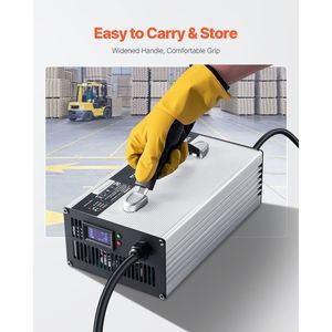 Chargeur de batterie intelligent entièrement automatique pour chariot élévateur 36V 30A, chargeur de veille 24V avec prise Anderson 15A en entrée et 50A en sortie - Product Image 6