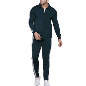 Quick Dry Men's Tracksuit Custom Logo Wholesale Cotton Breathable <b>Winter</b> Sportswear Stylish Premium Fit - Product Image 3