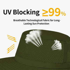 Sombrero Deportivo Tipo Bucket, Tejido que Absorbe la Humedad, Personalizable con Marca, para Pesca, Senderismo, Viajes y Actividades al Aire Libre - Product Image 3