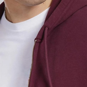OEM <b>Men's</b> 100% Cotton Fleece Pullover <b>Hoodie</b> Custom Logo Winter Collection Wholesale Bulk <b>Burgundy</b> Hooded - Product Image 4