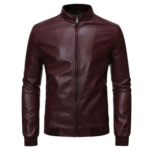 Chaqueta de Cuero y Lona de Alta Calidad para Hombre, con Logotipo Personalizado, Estilo Urbano, Resistente al Viento y al Agua, para Invierno - Product Image 5
