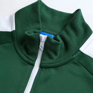Survêtements de sport pour hommes de qualité supérieure, écologiques, en polyester/coton, col montant, respirants, à faible MOQ - Product Image 5