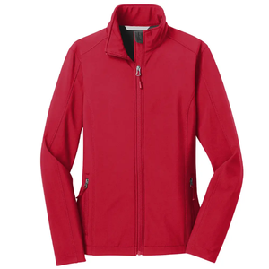 Women's Performance Softshell <b>Jacket</b> Water-Resistant Windproof Lightweight Athletic Outdoor Full Zip Sport Coat - Product Image 3
