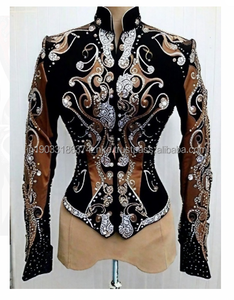 Fabricantes de ropa Chaqueta de equitación para montar a caballo Chaqueta de espectáculo de equitación Ecuestre para venta a granel - Product Image 3