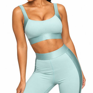 Hot Selling Women’s <b>Leopard</b> <b>Print</b> Sports Bra Set Lightweight Breathable Backless Yoga Fitness <b>Crop</b> <b>Top</b> Gym Activewear Sportswear - Product Image 3