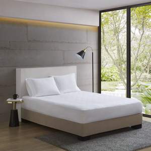 Topper Materasso Trapuntato in Cotone Percalle, Accessorio Premium per il Letto - Product Image 1
