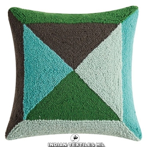 Designer Tufted Boho Cushion Cover By Indian Textiles H/L Handwoven Decorative <b>Throw</b> <b>Pillow</b> Luxury Boho <b>Pillow</b> Hot Selling - Product Image 1