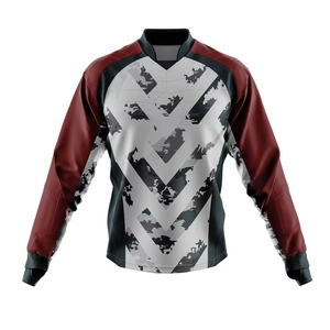 Camiseta de Paintball para Hombre, Adulto, Sin Costuras, Sublimada, Ligera, 100% Poliéster, 240g - Product Image 4