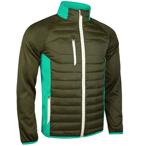 Veste d'hiver matelassée imperméable en toile enduite à col montant, en polyester, pour homme, personnalisable, idéale pour l'extérieur – Meilleure vente - Product Image 6