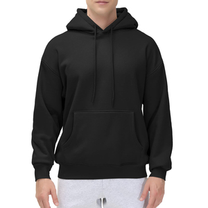 Unisex 100% Cotton Winter Hoodie Customizable Heavyweight Plain Sweatshirt with Embroidered Design Made to Order - Product Image 2