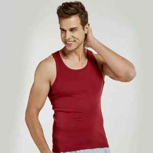 Men's Hip Hop Tank Top ODM Custom Graphic Print Cotton <b>Polyester</b> Sleeveless Streetwear Gym Tee Summer Fashion 2025 - Product Image 2