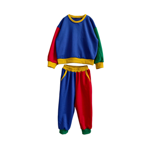 Conjunto Deportivo 2 en 1 Personalizado para Niños, Venta al por Mayor, Transpirable, Ecológico, 100% Algodón, Pantalones Deportivos Cálidos con Capucha para Invierno - Product Image 3