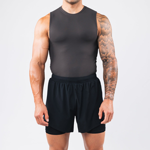 Servicio OEM, Camiseta sin Mangas para Hombre de Alta Calidad, Transpirable, de Secado Rápido, Ecológica, con Colores y Tallas Personalizadas a Bajo Costo - Product Image 5