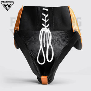 New Trendy Premium Quality Leather For Protector Men Boxing Sports Wear And Boxing Protection With Custom Logo <b>Groin</b> <b>Guards</b> - Product Image 3