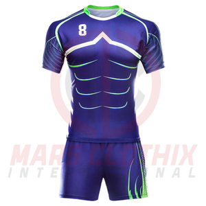 Uniforme de Rugby de Tela de Poliéster para Equipos, Conjunto de Uniforme de Rugby Original de la Mejor Calidad, Nueva Llegada 2026, Unisex - Product Image 3