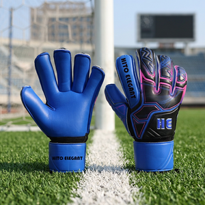 Gants de gardien de but professionnel Nouveau design Gants de football Doigt de protection Gants de gardien de but de football respirants - Product Image 2