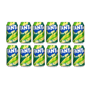 Vente en gros de canettes Fanta Poire 24x330ml, délai de livraison de 15 à 20 jours après confirmation de commande pour une logistique fiable, export mondial - Product Image 1