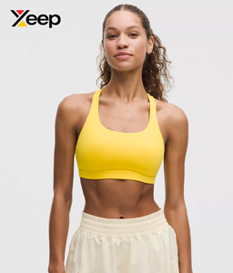 Sujetador Deportivo de Yoga para Mujer XEEP de Alta Calidad XC-SB-98, Diseño Sólido y Simple, Transpirable, con Tirantes Ajustables, Almohadillas Extraíbles, Alta Sujeción y Secado Rápido - Product Image 1