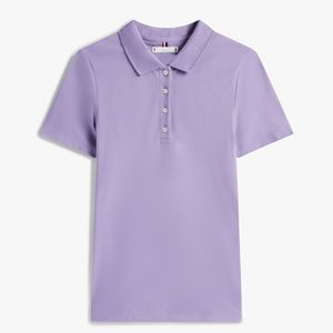 Camiseta Polo de Oficina para Mujer, Logotipo Personalizado, Ropa de Trabajo para Dama, Camiseta de Algodón Premium de Manga Corta, Ropa de Trabajo OEM/ODM al por Mayor - Product Image 1