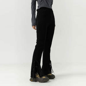 Winter Streetwear Casual Women Flare <b>Trousers</b> Premium Quality Stretchable Reasonable Price Ladies Flared <b>Trousers</b> For Adults - Product Image 5