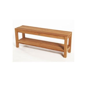 teak wood <b>shower</b> <b>stool</b> bench made in indonesian furniture solid wood - Product Image 1