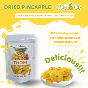 Collation tropicale saine et moelleuse du fournisseur vietnamien Ananas séché à faible teneur en sucre OEM exportation en vrac emballée sous vide - Product Image 4