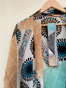 Festival Clothing Silk Kimono Robe <b>Vintage</b> Kimono Pure Silk Kimono Robe - Product Image 2